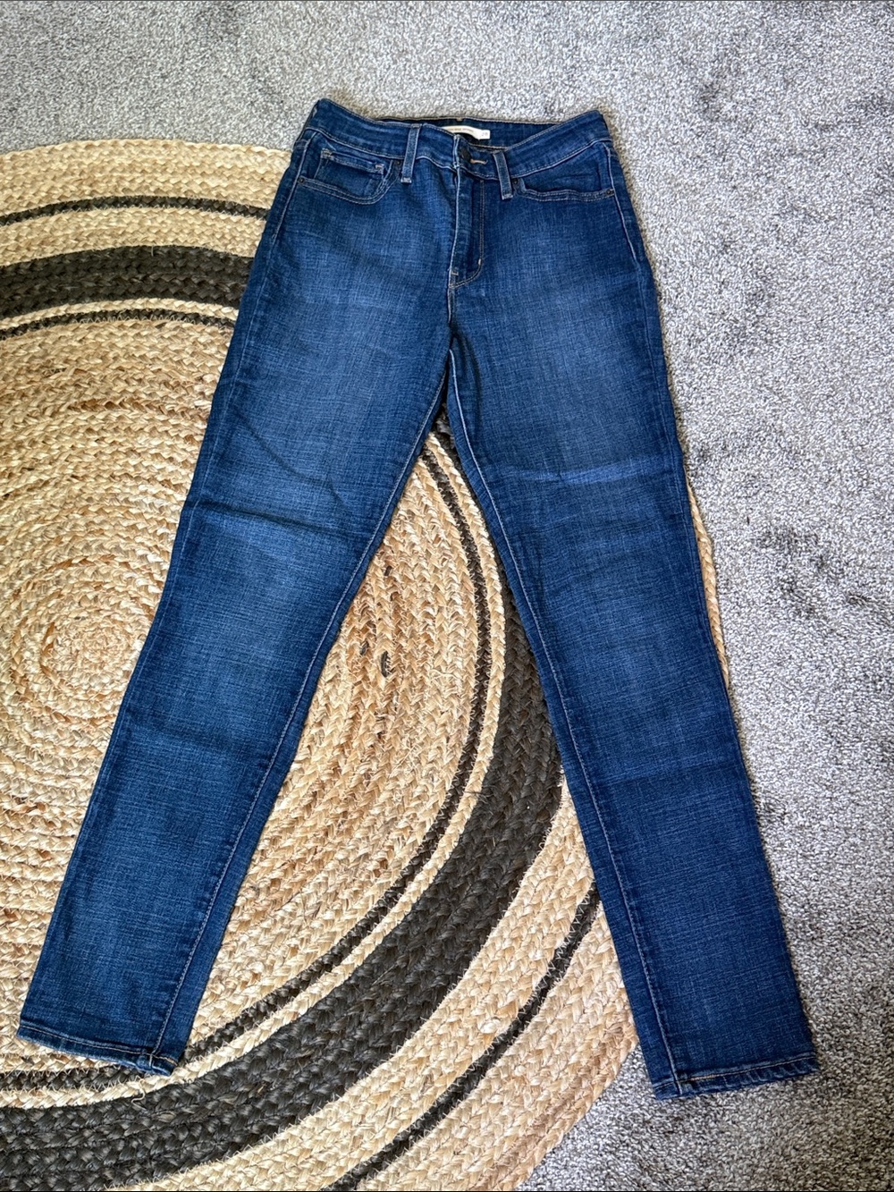 Levi’s 721 High-Rise Dark Blue Women's Skinny Jeans